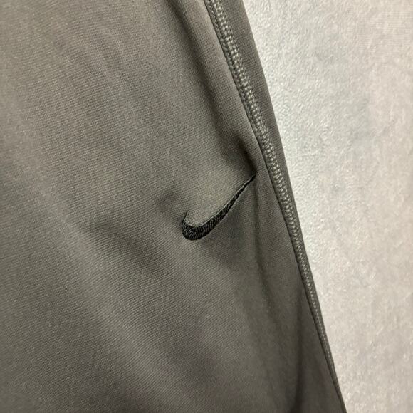 Nike Sweatpants Mens Large Fleece Lined Thermafit Drawstrings Elastic Waist Gorp - Picture 10 of 12